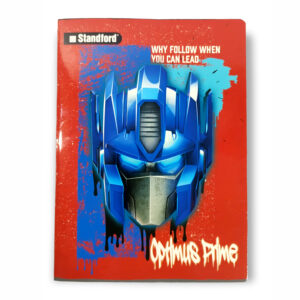 Cuaderno Cuadriculado Transformers