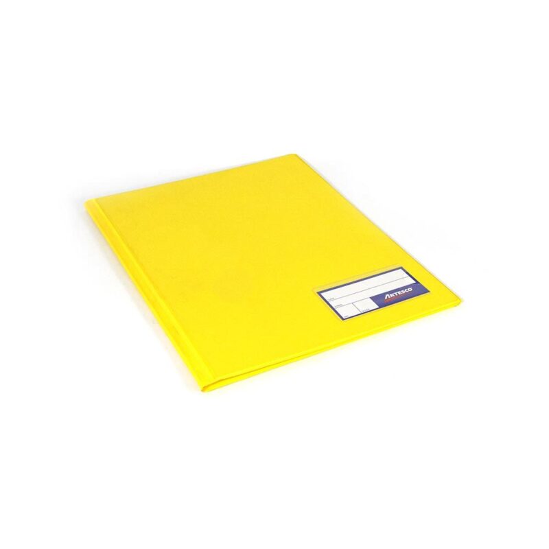 Folder A4 doble tapa gruesa amarillo