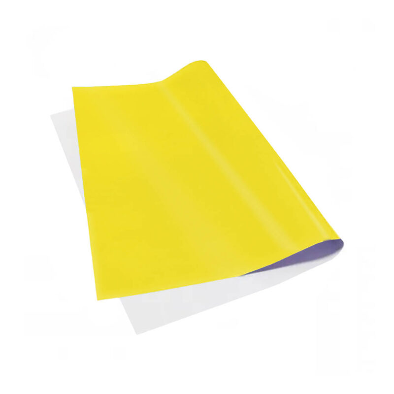 Papel Lustre Amarillo de 50 X 65cm