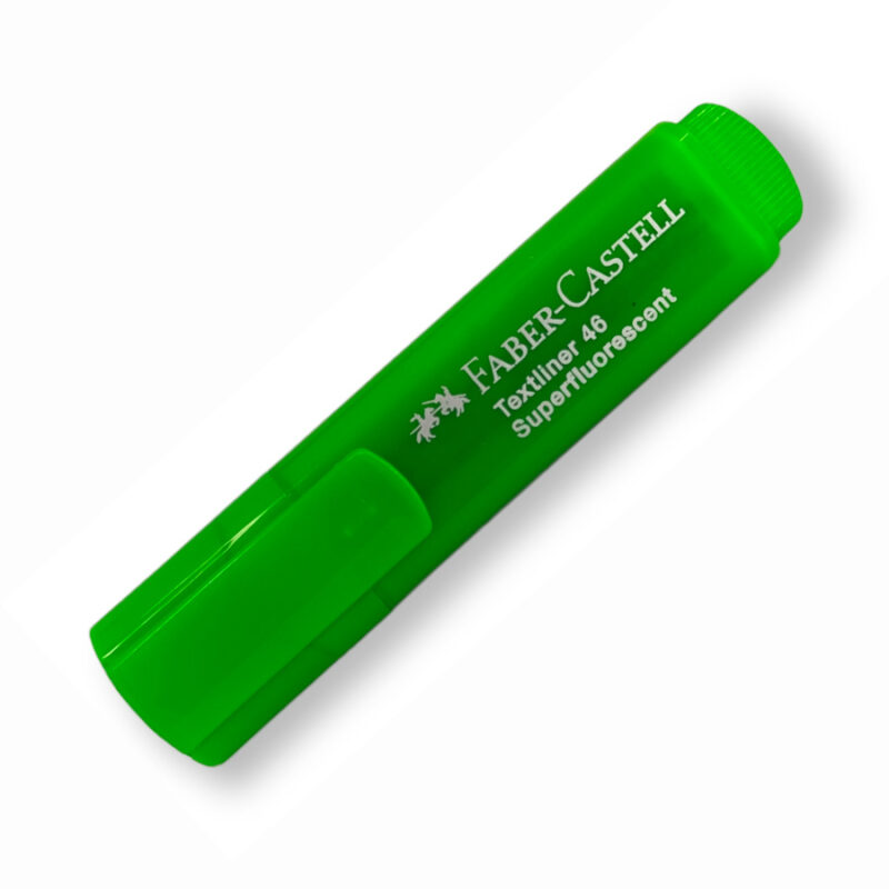 Plumon resaltador Verde Textliner 46 recargable