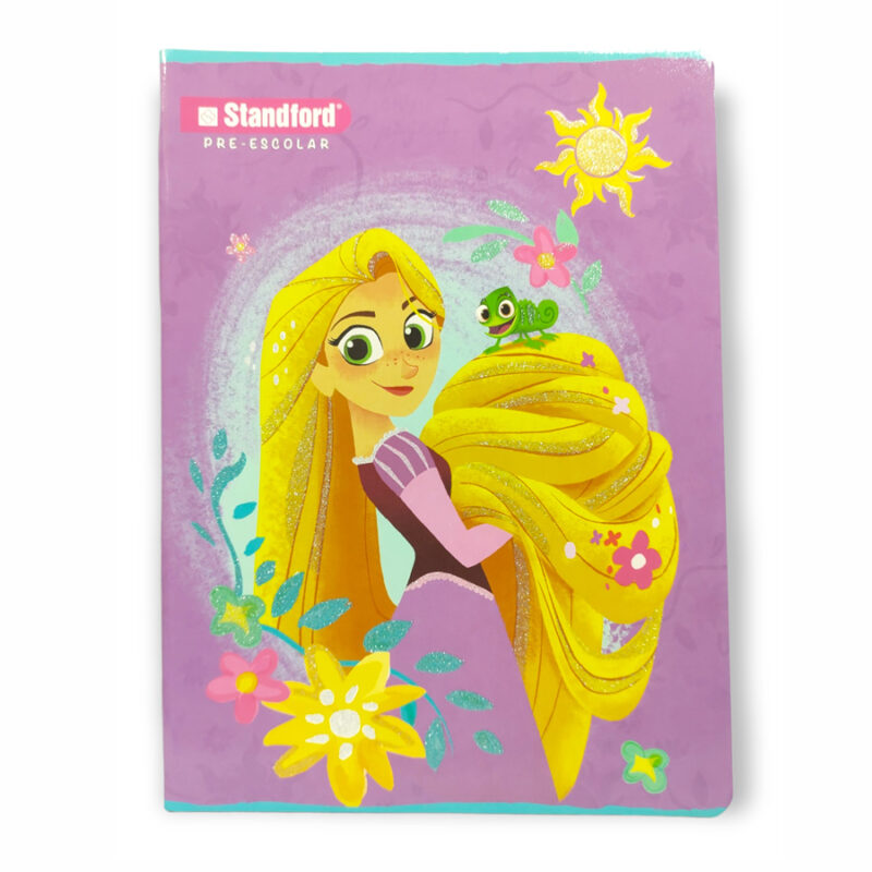 Cuaderno triple max pre escolar figuras Disney