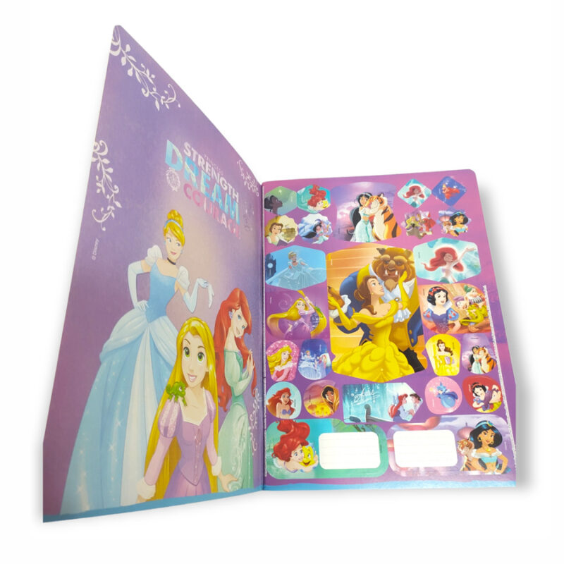 Cuaderno triple max pre escolar figuras Disney - Imagen 2