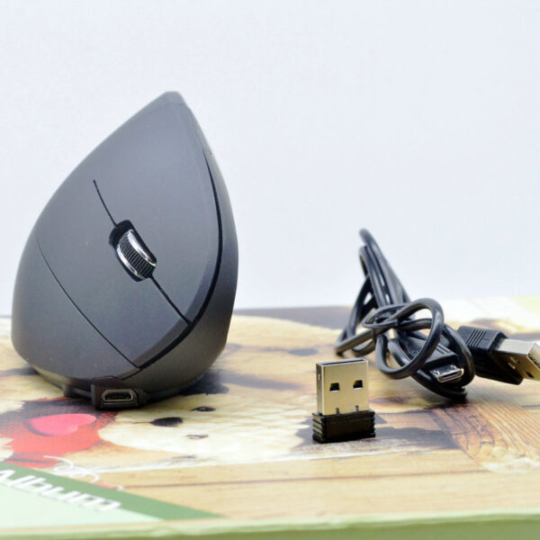 Mouse Ergonómico Vertical para la Office Wireless - Imagen 2