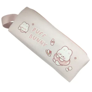 Cartuchera Puff Bunny piel