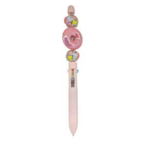 Lapicero Dona 4 colores base rosada