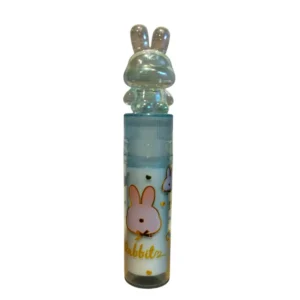 Borrador retractil conejito de cristal - Celeste